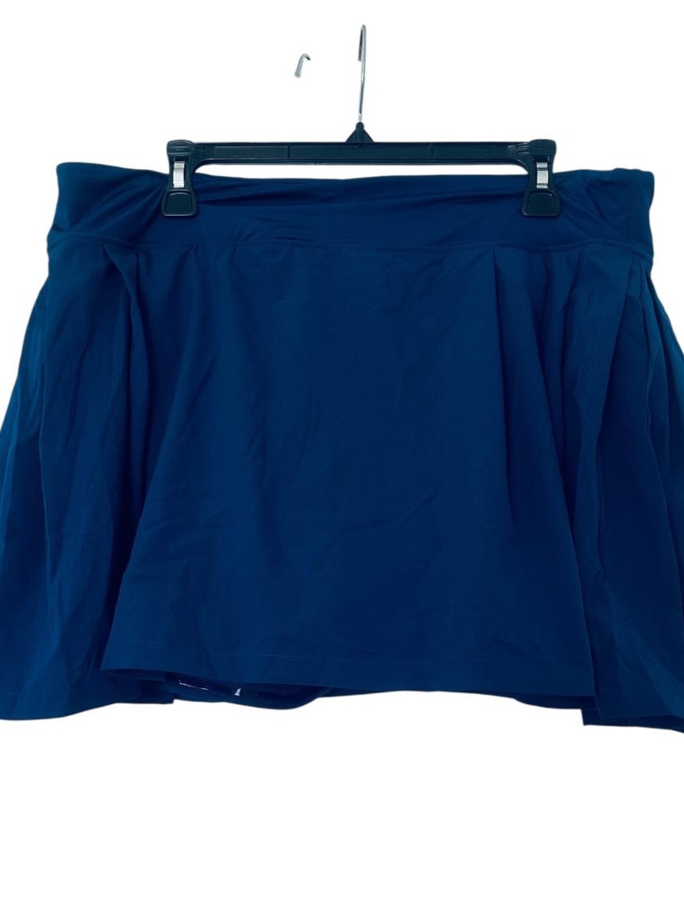 Women's Circle Skirt in Deep Blue - Flowy LSkater Style